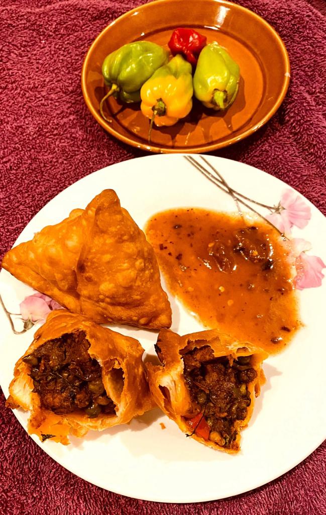 Chilli Turkey Samosa